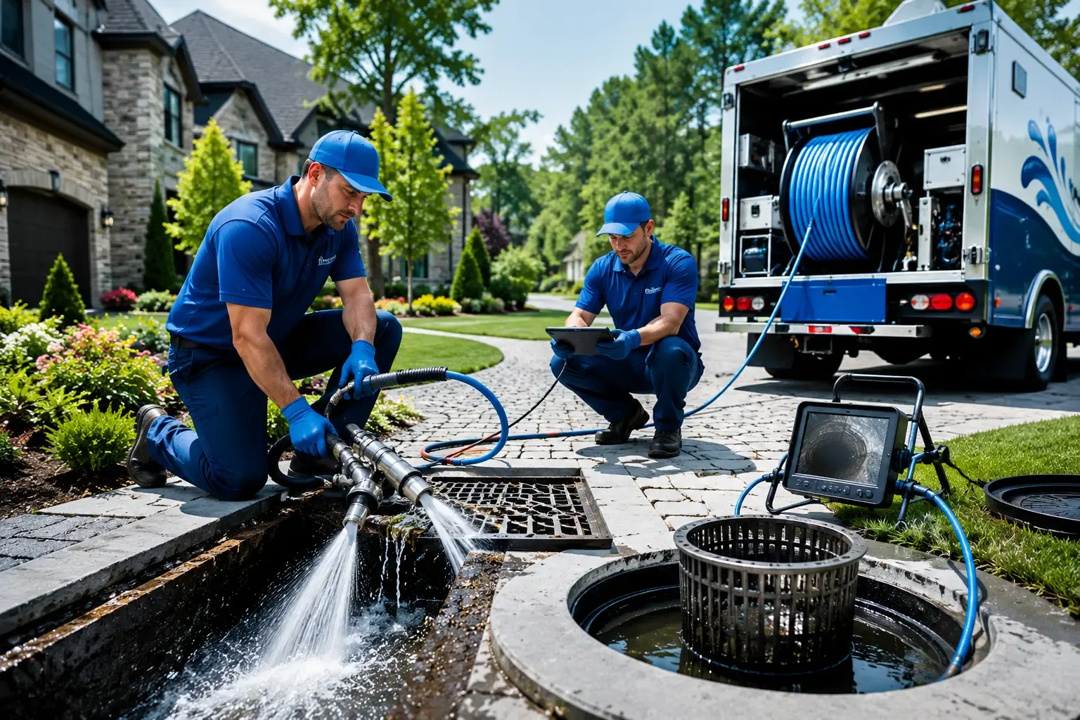 Local outdoor drain cleaning professionals in Marsteller, PA