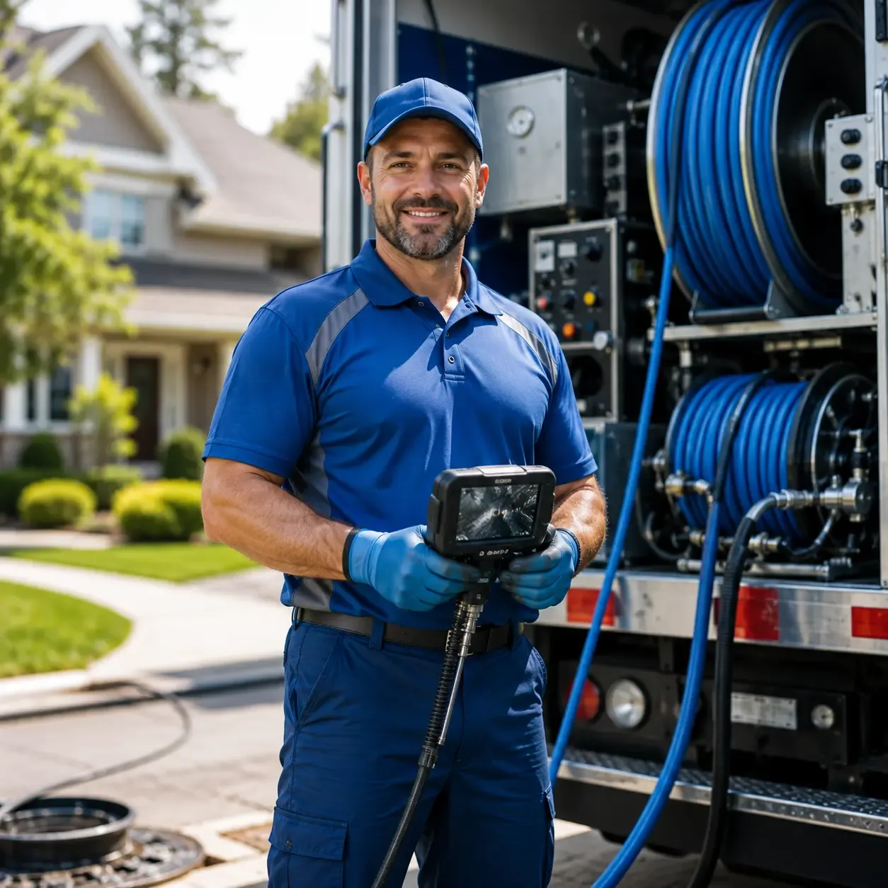 Local outdoor drain cleaning specialists in Marsteller, PA